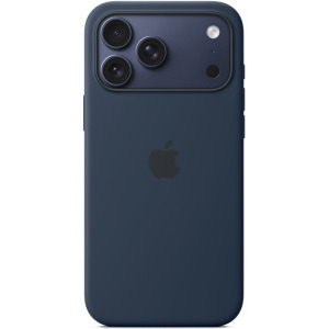 Apple Protectie pentru spate, material silicon pentru iPhone 17 Pro, culoare Midnight