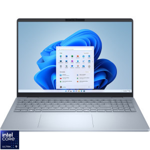 Laptop DELL 16 Plus DB16250, 2.5K Mini LED Touch 90Hz, Procesor Intel® Core™ Ultra 9 288V (12M Cache, up to 5.10 GHz), 32GB LPDDR5X, 1TB SSD, Intel Arc 140V, Win 11 Pro, Ice Blue, 3Yr CIS