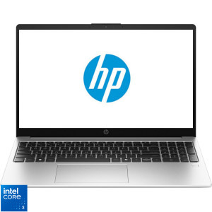 Laptop HP 15.6 250R G10, FHD, Procesor Intel® Core™ 3 100U (10M Cache, up to 4.70 GHz), 8GB DDR4, 512GB SSD, Intel Graphics, Free DOS, Turbo Silver
