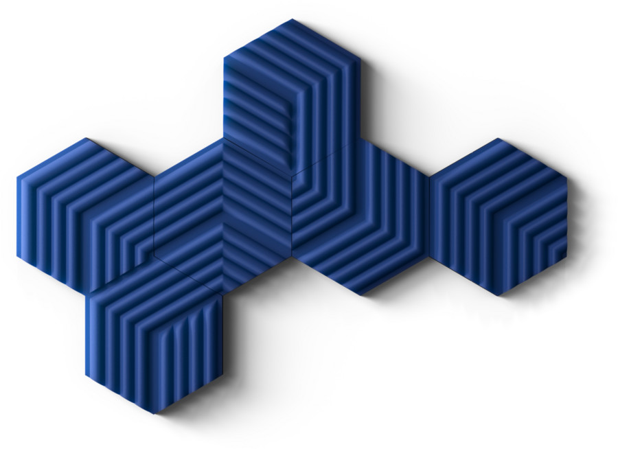 Accesoriu gaming Elgato Wave Panels Starter Set — Albastru