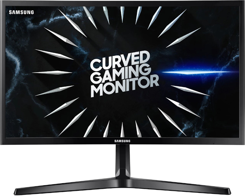 Monitor LED Samsung Gaming Odyssey LC24RG50FQRXEN Curbat 23.5 inch 4 ms Negru FreeSync 144 Hz