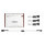 Cablu componente Noctua NA-SEC1 chromax.white Set 4 cabluri extensie 4-pin, 30cm