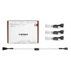 Cablu componente Noctua NA-SEC1 chromax.white Set 4 cabluri extensie 4-pin, 30cm