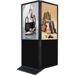 EVOBOARD Kiosk interior back-to-back 65'' cu display 4K, Android 11