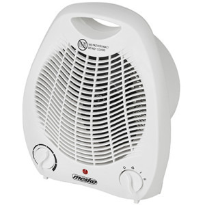 Mesko Aeroterma electrica MS7719, 2000 W, 2 trepte, Ventilare, Alb