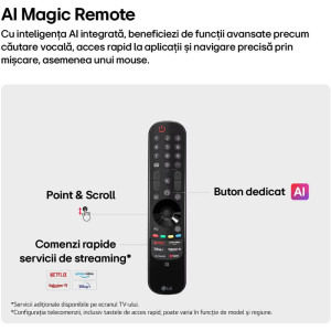 LG Smart TV OLED83G62LW Seria evo AI G6 209cm 4K UHD HDR