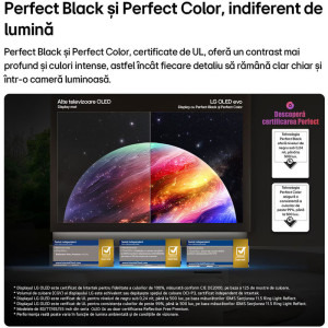 LG Smart TV OLED55G62LW Seria evo AI G6 138cm 4K UHD HDR