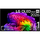 Televizor LED LG Smart TV OLED55G62LW Seria evo AI G6 138cm 4K UHD HDR
