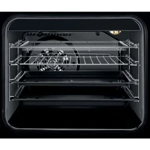 Electrolux LKR564277K, Vitroceramica, 4 zone de gatit, SteamBake , Autocuratare catalitica, Timer, Grill, AirFry, Clasa A, 50 cm, Negru
