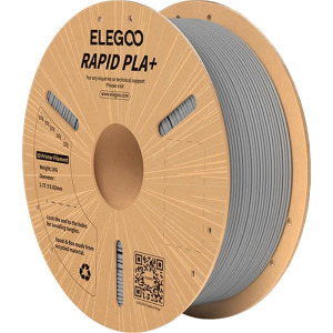 ELEGOO Filament Rapid PLA+, Grey, 1 kg