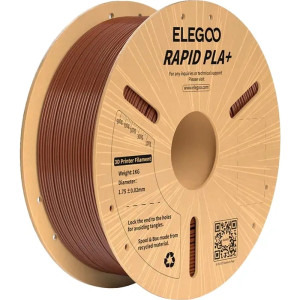 ELEGOO Filament Rapid PLA+, Brown, 1 kg