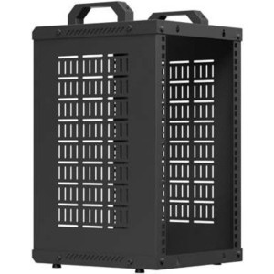 Lanberg OR10-2309-B 9U, Stand alone open rack, 280 x 300, Negru