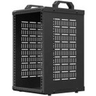 Lanberg OR10-2309-B 9U, Stand alone open rack, 280 x 300, Negru