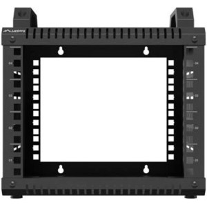 Lanberg OR10-2304-B 4U, Stand alone open rack, 280 x 300, Negru