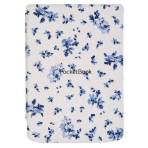 PocketBook Husa protectie Shell Flower print pentru PocketBook Verse\Verse Pro