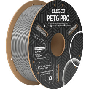 ELEGOO Filament PETG Pro, Grey, 1 kg