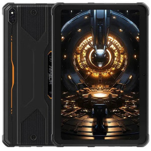 HOTWAV R8, 10.1 inch Multi-touch, Cortex A75 Octa Core 1.6GHz, 4GB RAM, 128GB flash, Wi-Fi, Bluetooth, GPS, 4G, Android 14, Orange