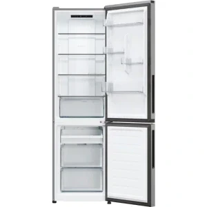 Candy CNCQ2T518EX, 279 L, Clasa E, No Frost, Circle Fresh, Fresh 0°C Area, hOn, Control electronic, 182 cm, Inox
