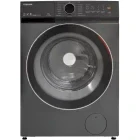 Masina de spalat rufe Toshiba TW-T21BU90UWBK(MG), Slim, 8 kg, 1400 RPM, Clasa A, Inverter, Ultra Fine Bubble, TSmartLife, Gri