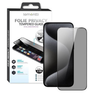 Lemontti Sticla Privacy Full Fit Black pentru Samsung Galaxy A27
