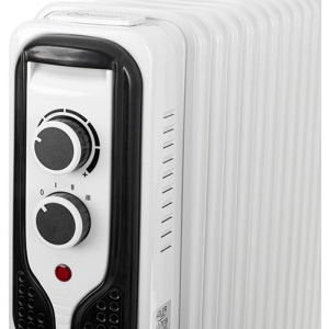 Adler Calorifer electric AD7818, 2500 W, 13 elementi, Cu ulei, 3 trepte, Termostat ajustabil, Alb