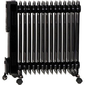 Camry Calorifer electric CR7820, 2500 W, 15 elementi, Cu ulei, 3 trepte, Termostat ajustabil, Negru