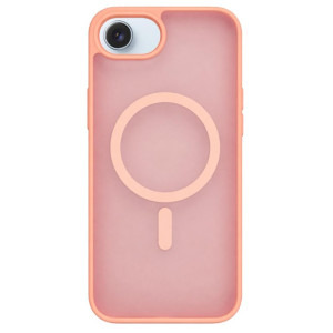 Lemontti Capac protectie spate EliteGuard Magsafe Orange pentru iPhone 17e/iPhone 16e