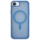 Lemontti Capac protectie spate EliteGuard Magsafe Blue pentru iPhone 17e/iPhone 16e