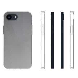 Lemontti Capac protectie spate Silicon Transparent pentru iPhone 17e/iPhone 16e