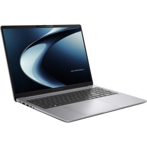 ASUS 16'' ExpertBook P3 G1 P3606CCA, WUXGA, Procesor Intel® Core™ Ultra 5 225H (18M Cache, up to 4.90 GHz), 8GB DDR5, 512GB SSD, Intel Integrated Graphics, No OS, Misty Grey
