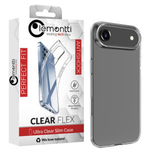 Lemontti Capac protectie spate Silicon Transparent pentru iPhone Air