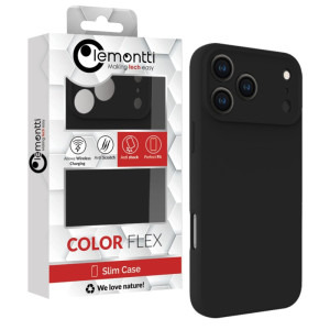 Lemontti Capac protectie spate Silicon Soft Slim Magsafe Black pentru iPhone 17 Pro Max