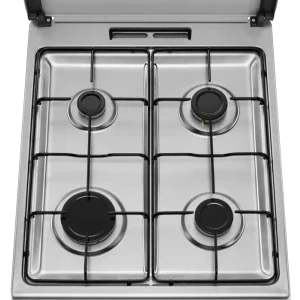 Electrolux LKK560223X, Mixt, 4 arzatoare, Sistem de siguranta, Aprindere integrata, AquaClean, SteamBake, Timer, Grill, Clasa A, 50 cm, Inox