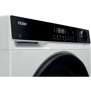 Haier HW100-BP14357U-S, 10 kg, 1400 RPM, Clasa A, Inverter, Smart Dual Spray, hOn, Alb