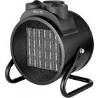 ECG Aeroterma electrica HH3010, 3000 W, 2 trepte, Ventilare, Negru