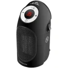 ETA Aeroterma ceramica Fogos Mini 1623, 400 W, Ventilare, Negru
