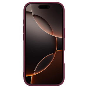 Lemontti Capac protectie spate Silicon Soft Slim Magsafe Dark Red pentru iPhone 17 Pro