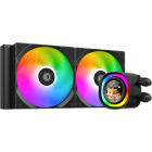 Cooler CPU ID-Cooling FX240 LCD ARGB Black