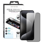Folie protectie Lemontti Sticla Privacy Full Fit Black pentru iPhone 17/iPhone 17 Pro