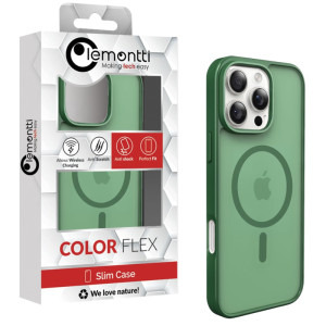 Lemontti Capac protectie spate EliteGuard Magsafe Green pentru iPhone 16 Pro Max
