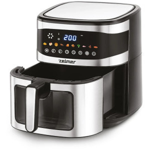 Zelmer Friteuza cu aer cald ZAF1500, 1600W, 6.5L, Argintiu/Negru