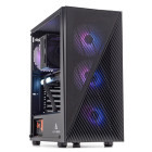 PC Gaming ZMEU HyperPro Esports Edition, AMD Ryzen 5 5500 3.6GHz, 16GB DDR4, 500GB SSD, RX 7600 8GB GDDR6, Iluminare RGB