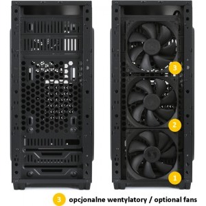 SilentiumPC Regnum RG1W Window Pure Black