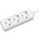 Priza/prelungitor Kemot URZ3070 3x Schuko, 1.5m, White