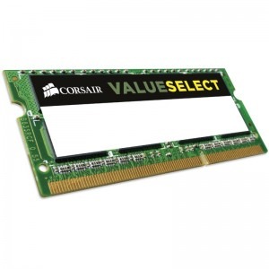 Corsair ValueSelect, 2GB, DDR3, 1066MHz, CL7, 1.5v