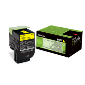 Lexmark Toner 80C20Y0 Yellow Return