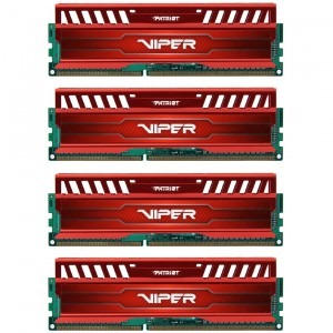 Patriot ViperX 3 Venom Red 16GB DDR3 2133MHz CL11 Quad Channel Kit 1.5v