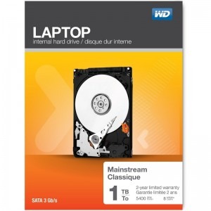 WD Laptop Mainstream 1TB SATA-II 5400RPM 8MB