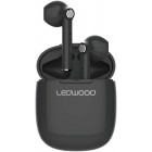 Casti LEDWOOD T16 TWS True Wireless In-Ear, Bluetooth 5.0, black