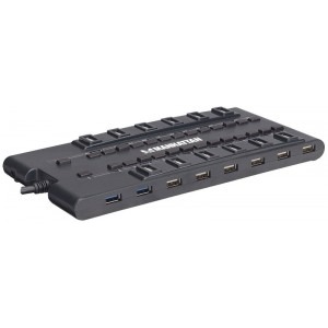 Manhattan MondoHub 28x port, 4x USB 3.0, 24x USB 2.0